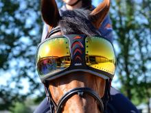 eQuick eVysor, de zonnebril voor paarden